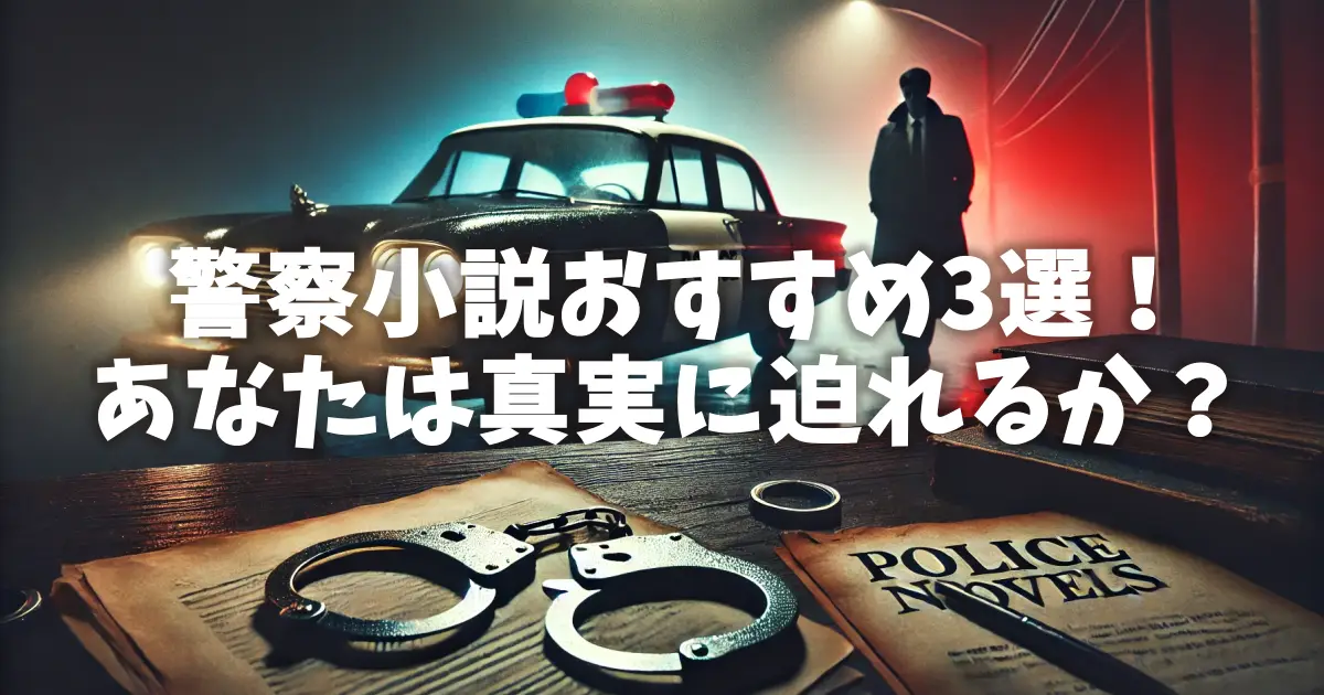 警察小説おすすめ3選！あなたは真実に迫れるか？（米澤穂信・呉勝浩・横山秀夫）
